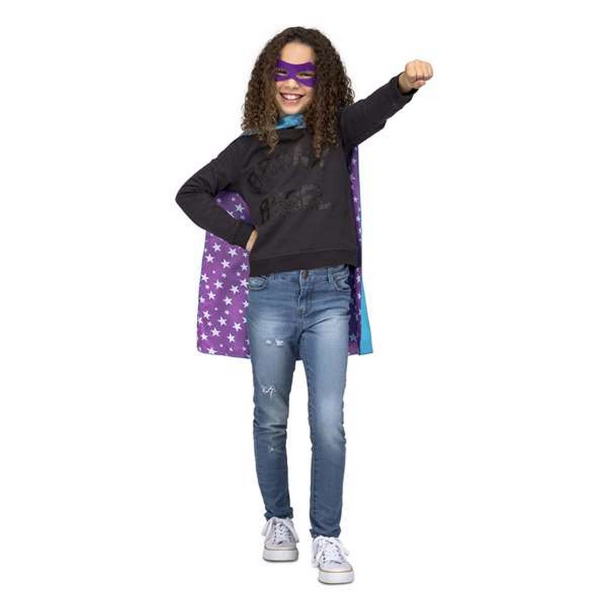 Kostyme barn My Other Me Blå Superhelt Stjerner 3-6 år